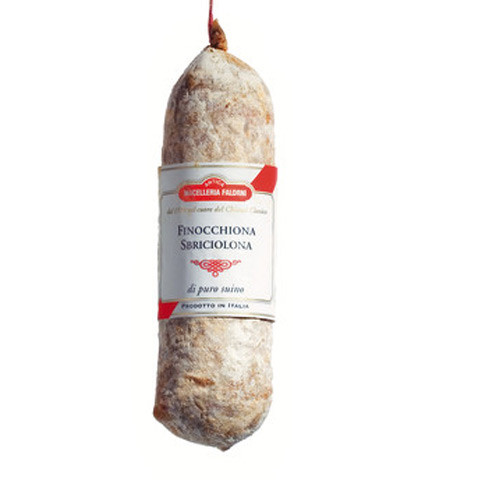 Finocchiona sbriciolona, grobe Fenchelsalami von Falorni