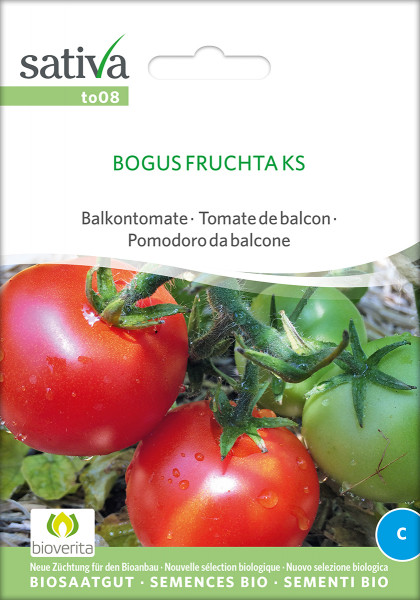 Buschtomate BOGUS FRUCHTA (demeter-Biosaatgut)