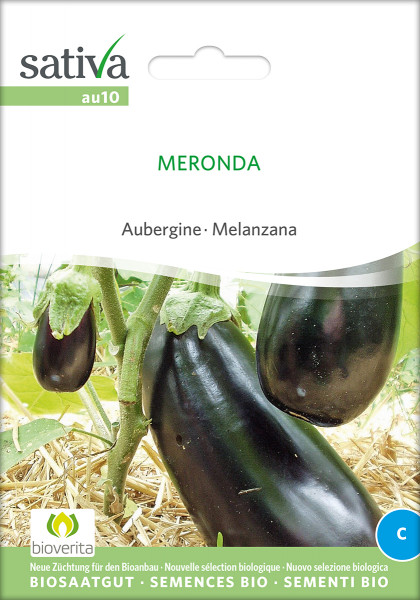 Aubergine Meronda (demeter-Biosaatgut)