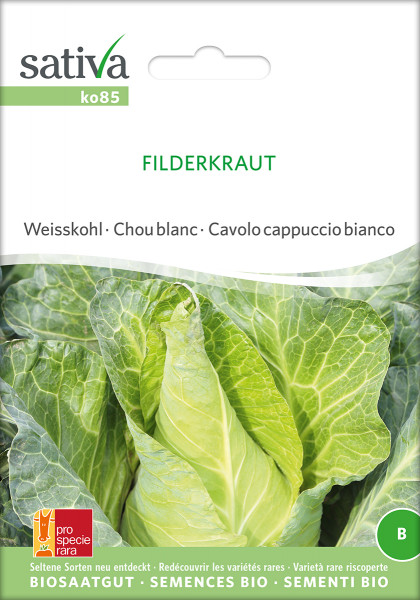 FILDER - SPITZKRAUT - (demeter-Biosaatgut)