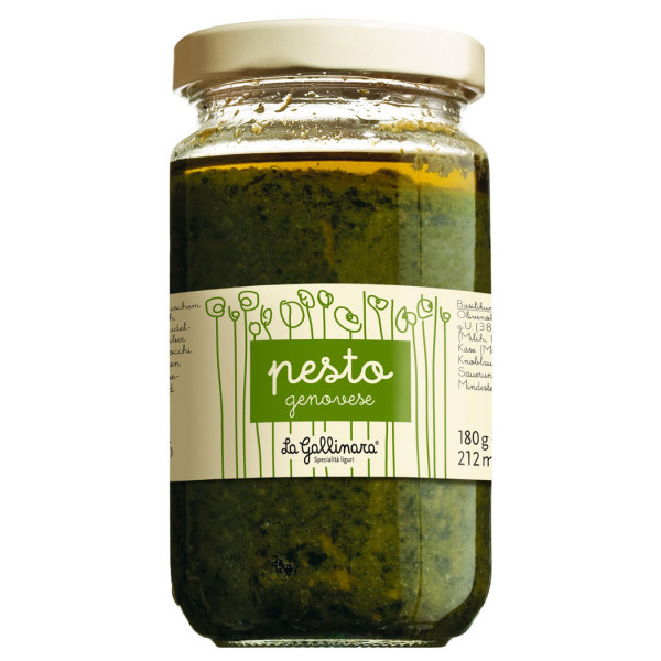 Pesto alla Genovese, Gallinara, 180g, Ligurien