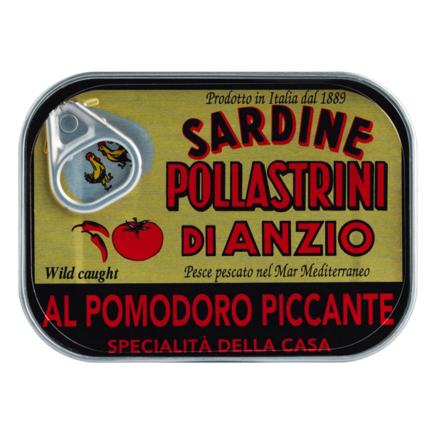 Pollatsrini Sardine Tomate Piccante