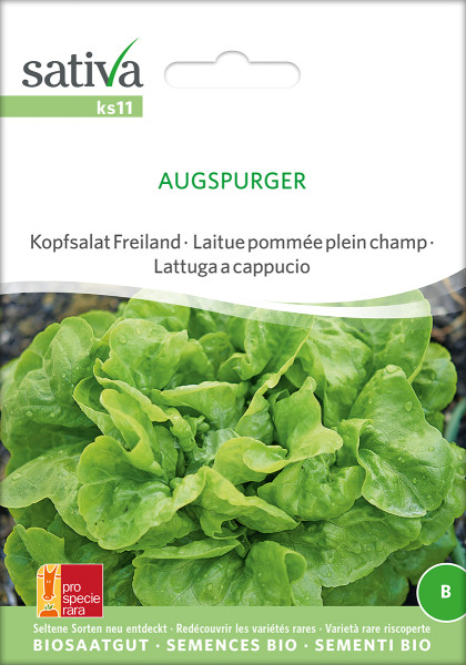 Kopfsalat AUGSPURGER (demeter - Biosaatgut (PSR)