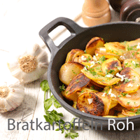 Bratkartoffeln/roh gebraten