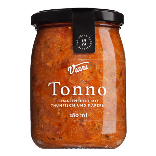 TONNO - Tomatensugo mit Thunfisch und Kapern 280ml, Abbruzzen