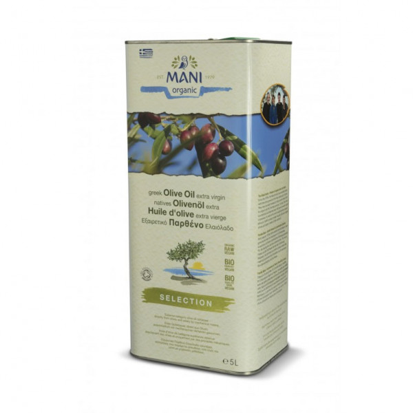 % MANI - Koroneiki Olivenöl (bio) 5l - neue Ernte 21/22 %