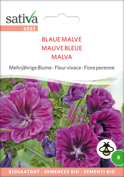 Blaue Malve (Saatgut demeter)