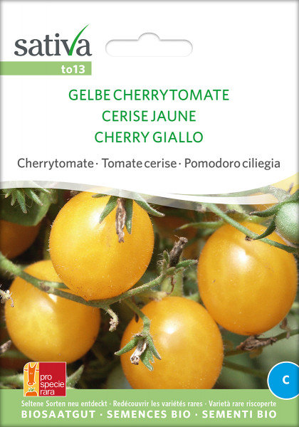 Tomate GELBE CHERRYTOMATE (Biosaatgut/ PSR)