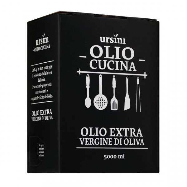 Olio extravergine di oliva, Ursini, 5 l Bag in Box, Abruzzen - neue Ernte 23/24