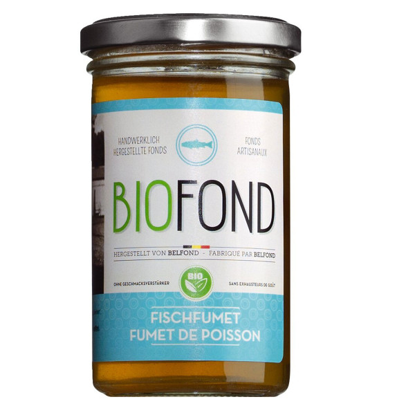 Fischfond, (bio) 240ml Glas, Belgien