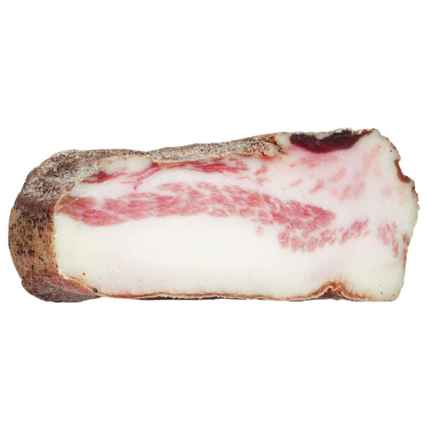 Guanciale, Schweinebacke, ca, 950g, Falorni, Chianti