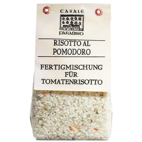 Risotto al Pomodoro, mit getrockneten Tomaten