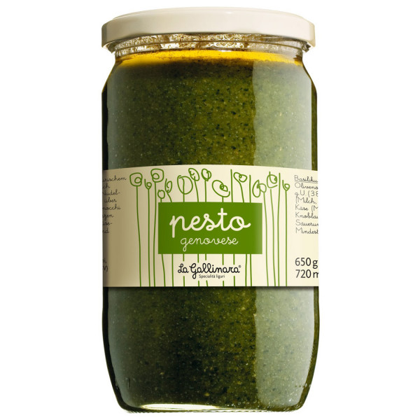 Pesto alla Genovese, 650g, Gallinara, Ligurien