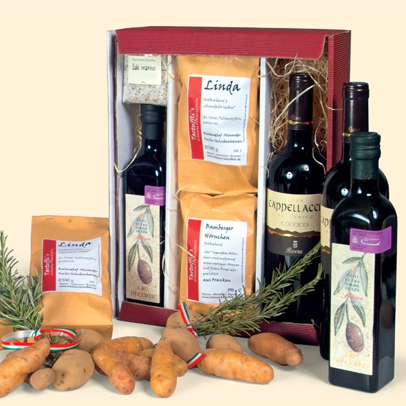 Kartoffeln & Wein - Unser beliebtes Geschenkpaket