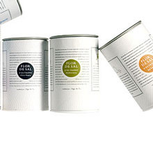 Fleur de Sel aus Mallorca mit 20% schwarzen Kalamata Oliven