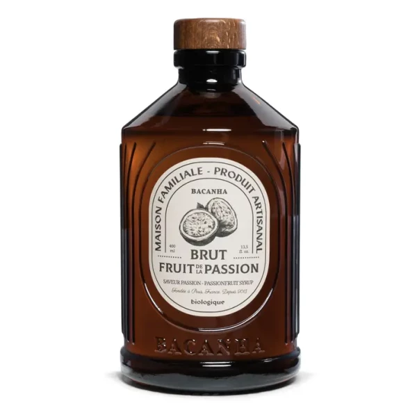 Passionsfrucht-Sirup (bio) von BACANHA, Paris