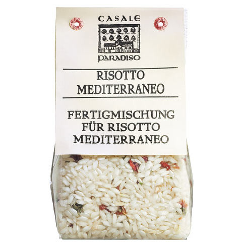 Risotto Mediterraneo, mit italienischem Gemüse