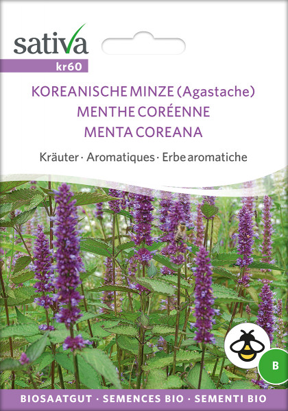 Koreanische Minze (Bio-Saatgut)