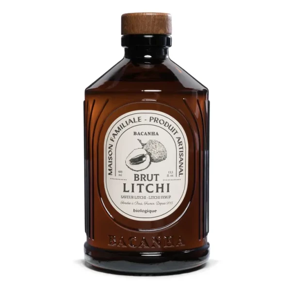 Litchi-Sirup (bio) von BACANHA, Paris