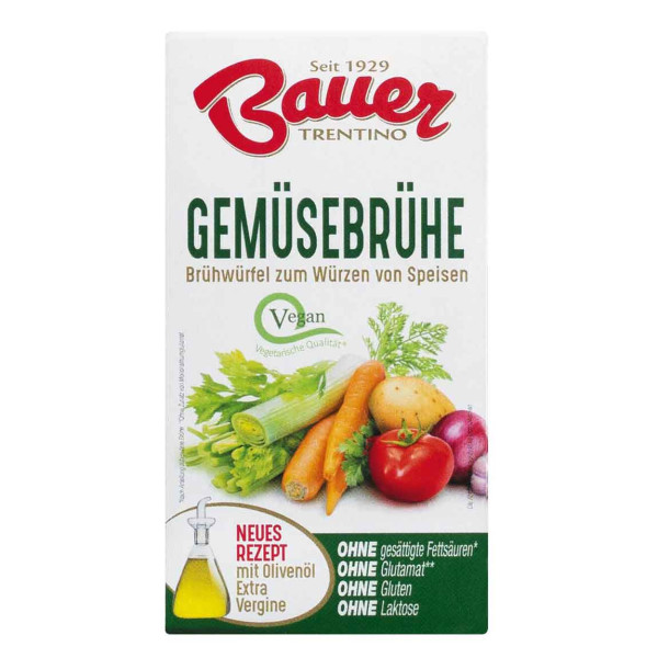 Brühwürfel mit Jodsalz, Gemüse, Dado Vegetale