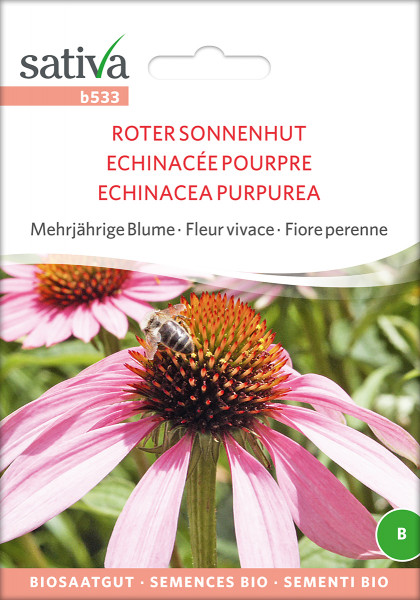 Roter Sonnenhut (Echinacea purpurea) (demeter-Bio-Saatgut)