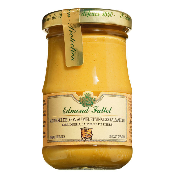 Moutarde de Dijon au miel et balsamique