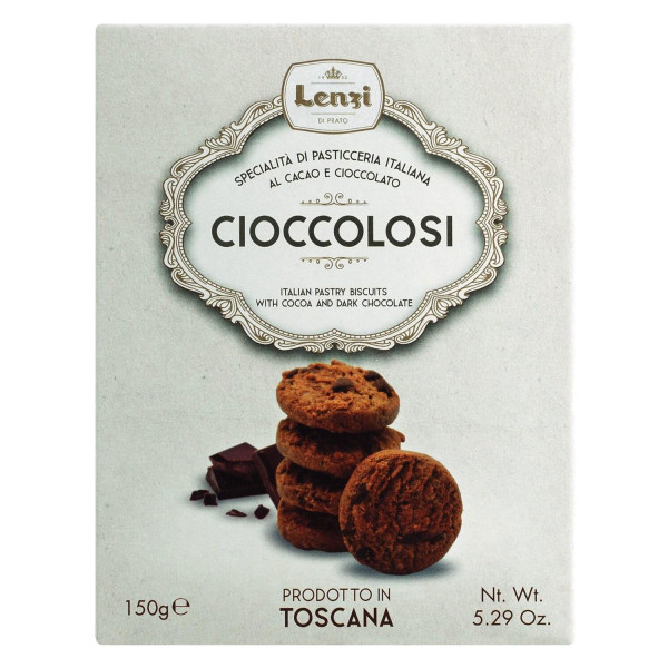 Mürbeteigkekse mit Schokolade und Kakao, Lenzi, Florenz