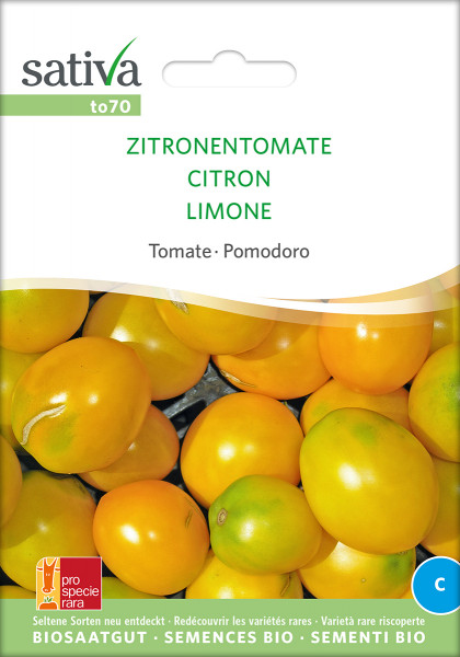 Tomate ZITRONENTOMATE (Saatgut - demeter/PSR)