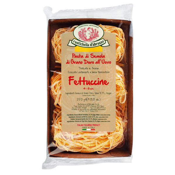 Fettuccine a nidi, Abruzzen