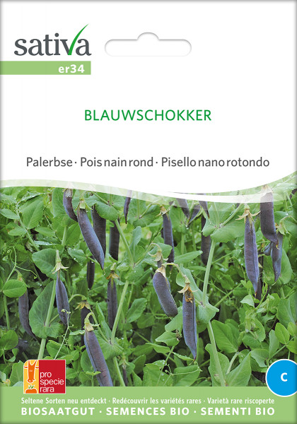 Palerbse BLAUWSCHOKKER (demeter-Biosaatgut/PSR)