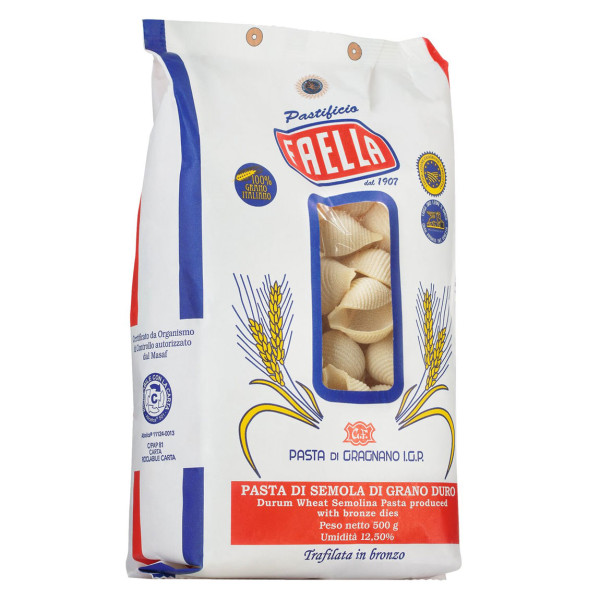 Tofe - Muschelnudeln, Pasta di Gragnano I.G.P.