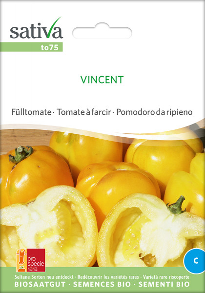 Tomate VINCENT (demeter-Sortenrarität/PSR)