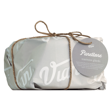Panettone - Hefekuchen mit kandierten Maronen