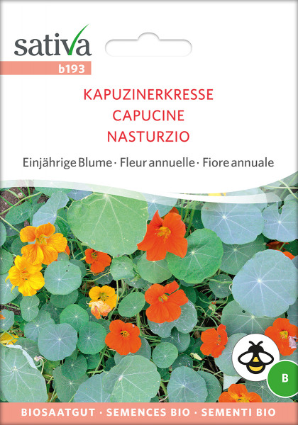 Kapuzinerkresse (demeter-Biosaatgut)