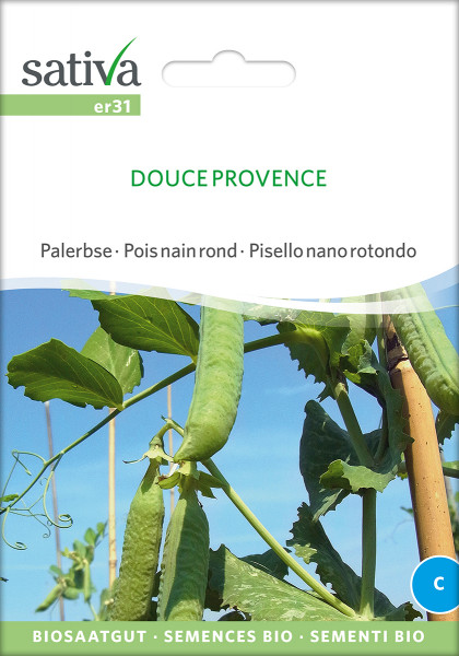 Palerbse DOUCE DE PROVENCE (Bio-Saatgut)