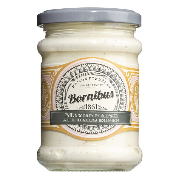 Mayonnaise mit Rosa Pfeffer von Bornibus - Paris