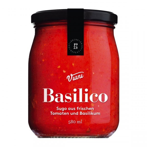 BASILICO - Sugo aus Tomaten und Basilikum (560ml)