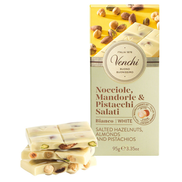 Venchi weisse Schokolade mit Nuss