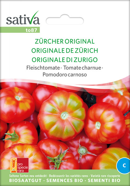 Fleischtomate ZÜRCHER ORIGINAL (demeter-Biosaatgut)