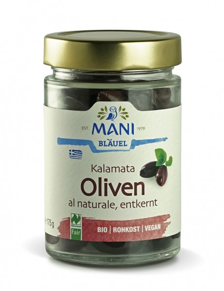 Kalamata Oliven al Naturale (bio)