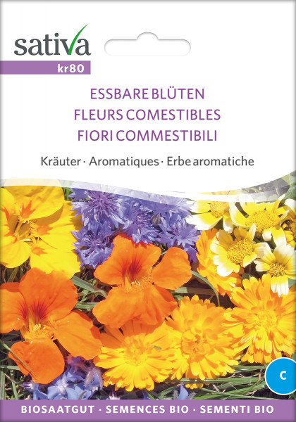 ESSBARE BLÜTEN (demeter-Biosaatgut)