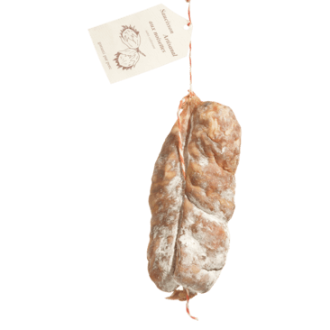 Saucisson sec dalpages, Salami mit Haselnüssen