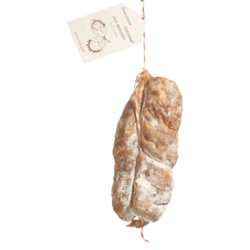 Saucisson sec dalpages, Salami mit Haselnüssen