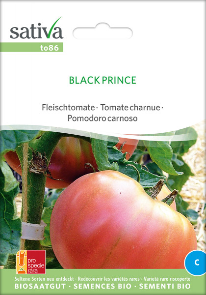 Fleischtomate Black Prince (demeter Sortenrarität/PSR)