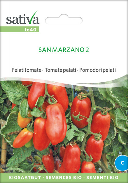 Tomate SAN MARZANO (demeter-Saatgut)