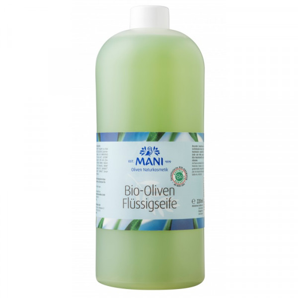 MANI Bio-Oliven Flüssigseife, 1000 ml Nachfüllpackung