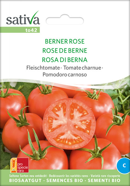 Tomate BERNER ROSE (demeter - Biosaatgut)