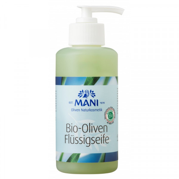 MANI Bio-Oliven Flüssigseife, 220 ml Spender