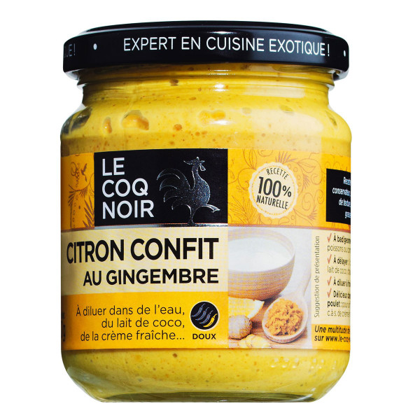 Citron confit, Zitronen-Ingwer-Gewürzpaste